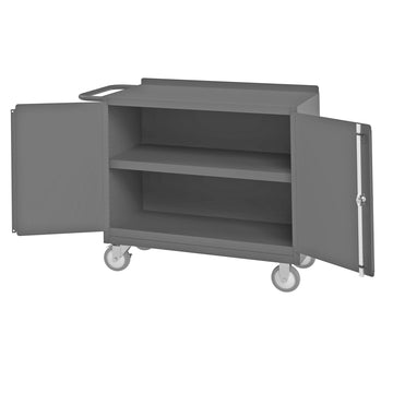 Durham Mfg 2210-95 Metal Shelf Mobile Workstation, 18 1/4" Wide - Default Title