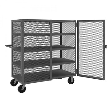 Durham Mfg HTL Truck, 56 7/16" High, Gray - 26" x 54 1/2"