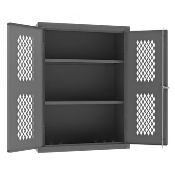 Durham Mfg EMDC Steel Storage Cabinet, 36" Wide, Gray - 48"