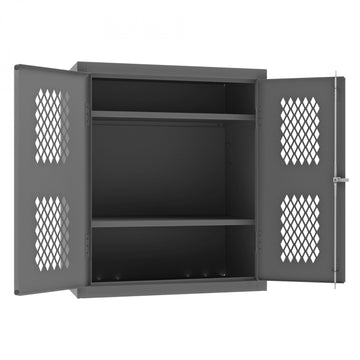 Durham Mfg EMDC-362442-95 Steel Storage Cabinet, 36" Wide, Gray - Default Title