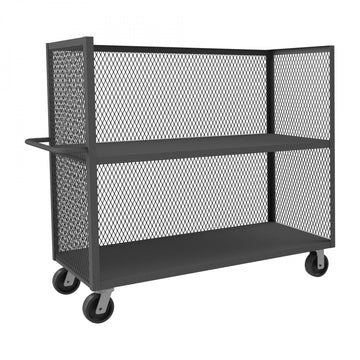 Durham Mfg 3ST Truck, 45 7/16" High, Gray - 24 3/8" x 54 1/2"