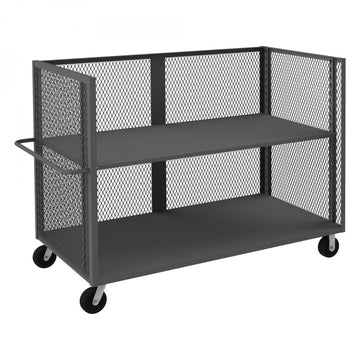Durham Mfg 3ST-EX3672 Truck, 36 3/8" Wide, Gray - 2 Shelves