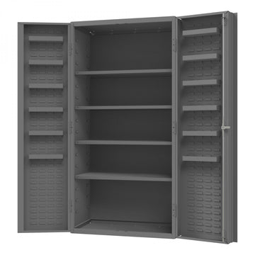 Durham Mfg DC36-4S12DS-95 Storage Cabinet, 36" Wide, Gray - Default Title