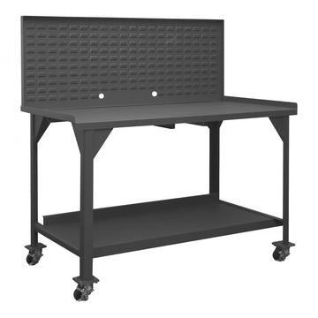 Durham Mfg DWBM Workbench, 60" Wide, Gray - 36" x 60"