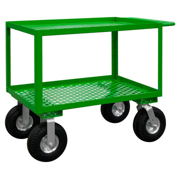 Durham Mfg GC2448210PN83T Garden Cart, 24 1/4" x 54 1/4", Green - Default Title