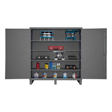 Durham Mfg HDC-246078-4S95 Storage Cabinet, 60" Wide, Gray - Default Title