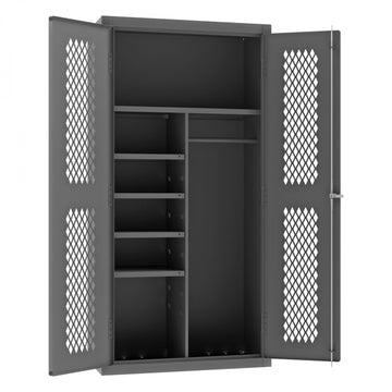 Durham Mfg EMDCJC-361872-4S-95 Cabinet, 36" Wide, Gray - Default Title