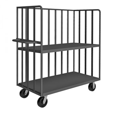 Durham Mfg OPT-4824 Truck, 56 1/8" Wide, Gray - 2 Shelves
