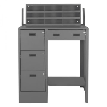 Durham Mfg SFWS-392955-95 Desk, 29" Wide, Gray - Default Title
