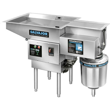 Salvajor Disposing System, 33 3/16 - 36 3/16" High, 208-230V 3 phase - 300