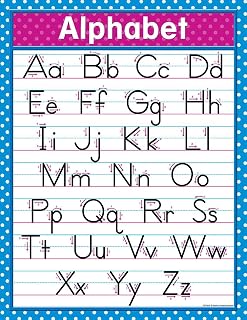 Teacher Created Resources Traditional Printing Chart, Multi Color (7642)