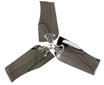 30'' Stainless Steel Propeller by Airmaster – 25"L x 25"W x 3"H, Stainless Steel, Silver, Model 72401