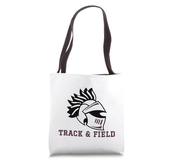Curtis High School Warriors Track & Field Tote Bag by Curtis High School, Staten Island, NY 10301 – 16 inches, White, Model 6TS0R2XB4PTUS_16INCHES