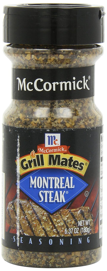 McCormick Montreal Steak Seasoning by Grill Mates – 6.37 Ounce (Pack of 12), Pack of 6, Model 052100002453