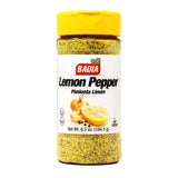 Lemon Pepper Seasoning by Badia – 6.5 Ounce (Pack of 6), Plastic, No Color, Pack of 6, Model 33844006709