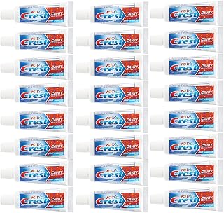 Crest Kids Cavity Protection Toothpaste, Sparkle Fun, Travel Size 0.85 oz (24g) - Pack of 24