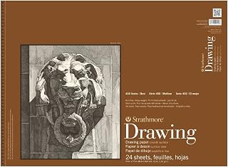 400 Drawing Smooth 14X17 Inch Spiral Top 24 Sheet Pad by Strathmore