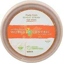 World Centric 11.5 oz. Wheat Straw Bowl 20-count (Pack of 12) ( Value Bulk Multi-pack)