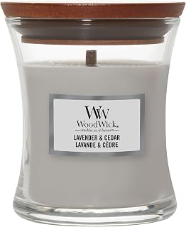 Woodwick Lavender Scented Candles, mini, 85 g