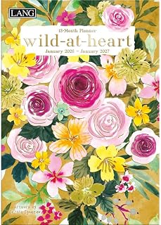 Lang, Wild At Heart 2026 Planner, 8.5'' X 12'', 12-Month Calendar with Stapled Binding