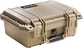Pelican 1400 Case With Foam (Desert Tan)