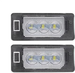 Rear Number Plate Light Compatible With For 2 Series F22 F23 F45 2014-2025 For 3 Series E46 M3 CSL 2004-2025 For E90 2005-2008 Lights 63267165646(B)