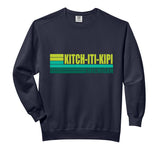Kitch-iti-kipi Spring Manistique Michigan Upper Peninsula MI Comfort Colors Adult Sweatshirt by 80's Retro Cool and Unusual Graphic Shirts – Cotton Blend, Black, Model RY4KHM9A9KH