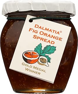 Dalmatia Fig Orange Spread, Non GMO, Vegan, 8.5 Ounces (Pack Of 12)