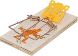 JT Eaton BIGFOOT Rat Size Snap Trap with Expanded Trigger – Heavy-Duty Wooden Rat Trap with Adjustable Sensitivity for Effective Rodent Control