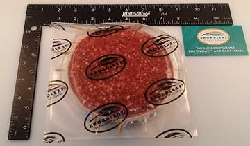 Broadleaf Round Wagyu Beef Patty, 6 Ounce -- 30 per case.