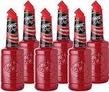 Finest Call Premium Strawberry Puree Drink Mix, 1 Liter Bottle, 6 Pack | Light, Refreshing, Vibrant Flavor | Cocktails & Mocktails, Premium Ingredients, Consistent Quality, Easy Pour Spout