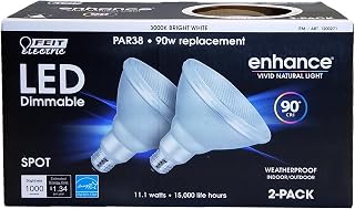 Feit Electric PAR38 LED Spot Bright White (2-Pack)