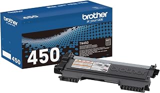 Genuine High Yield Toner Cartridge, TN450, Replacement Black Toner, Page Yield Up To 2,600 Pages | Black document printing with 2600 page yield and compatibility for Brother MFC-7240