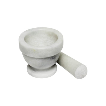 Marble Grinder by Thunder Group – 1 - Pack, Marble, White, Model MRGR003