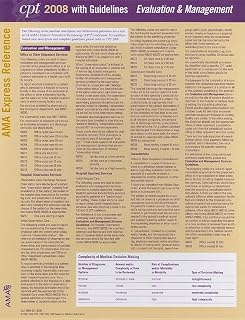 CPT 2008 Express Reference Coding Card Evaluation & Management