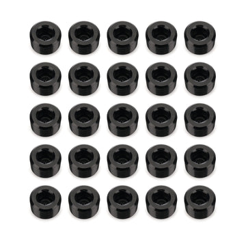 RHP - 932 Series NPT Socket Head Pipe Plug Kit by Red Horse Performance – Aluminum, Black, Model 932-06-25-2