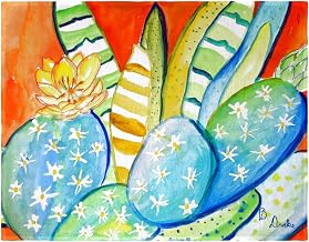 PM1114 Cactus III Place Mat - Set of 4