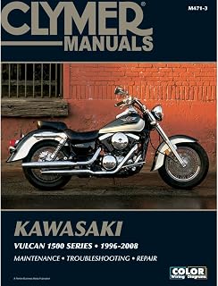1996-2008 CLYMER KAWASAKI MOTORCYCLE VULCAN 1500 SERIES SERVICE MANUAL M471-3