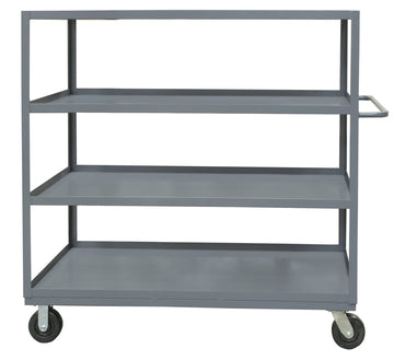 Stock cart by Durham – Steel, Gray, Model RSC-2436-4-3K-95
