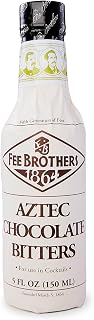Fee Brothers Aztec Chocolate Cocktail Bitters, 5 fl oz (150ml) | Aromatic Cocktail Mixer & Concentrated Flavoring, Gluten Free, Vegan-Friendly