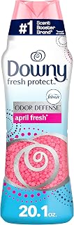 Downy Fresh Protect Laundry Scent Booster Beads for Washer with Febreze Odor Defense, April Fresh, 42 Loads, 20.1 oz