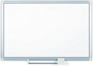 Mastervision Planning Board, Steel, 36 in, 48 in, Aluminum Frame, White, Gloss GA05108830A - 1 Each