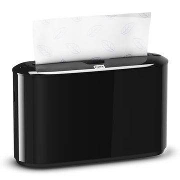 Tork Elevation Xpress Towel Dispenser, 12 11/16" x 4 5/8" - Black