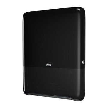 Tork PeakServe Plastic Paper Towel Dispenser, Black - 1,230 Towels
