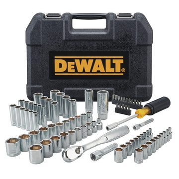 Mechanics Tool Set by DEWALT – 19.7 x 14.7 x 3.75 inches, Blend, Multi, Model DWMT81531