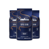 Italian "Super Crema" Espresso Whole Bean Value Pack (3 x 2.2 lb bags) by Lavazza – 35.2 Ounce (Pack of 3), Pack of 3, Model 2131