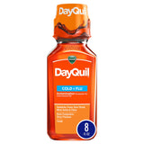 DayQuil Cold and Flu Relief Liquid Medicine by Vicks – 8 Fl Oz (Pack of 1), Model 592951