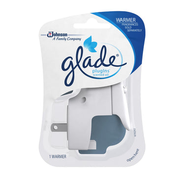SC Johnson Plug-Ins Scented Oil Warmer by Glade – 1 Count (Pack of 5), white, Pack of 6, Model 74409