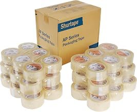 Shurtape AP 101 1.6 Mil Carton Sealing Tape, 2" x 110 Yds., Clear, Lot of 36