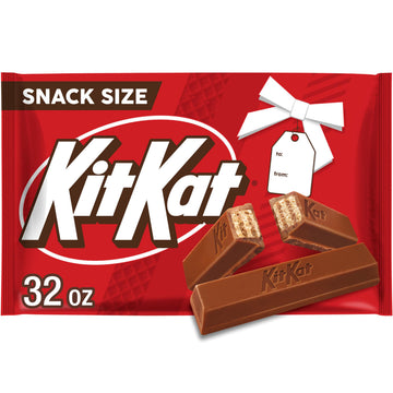 Milk Chocolate Wafer Snack Size by Kit Kat – 32 Ounce (Pack of 1), brown, Model 00034000259106
